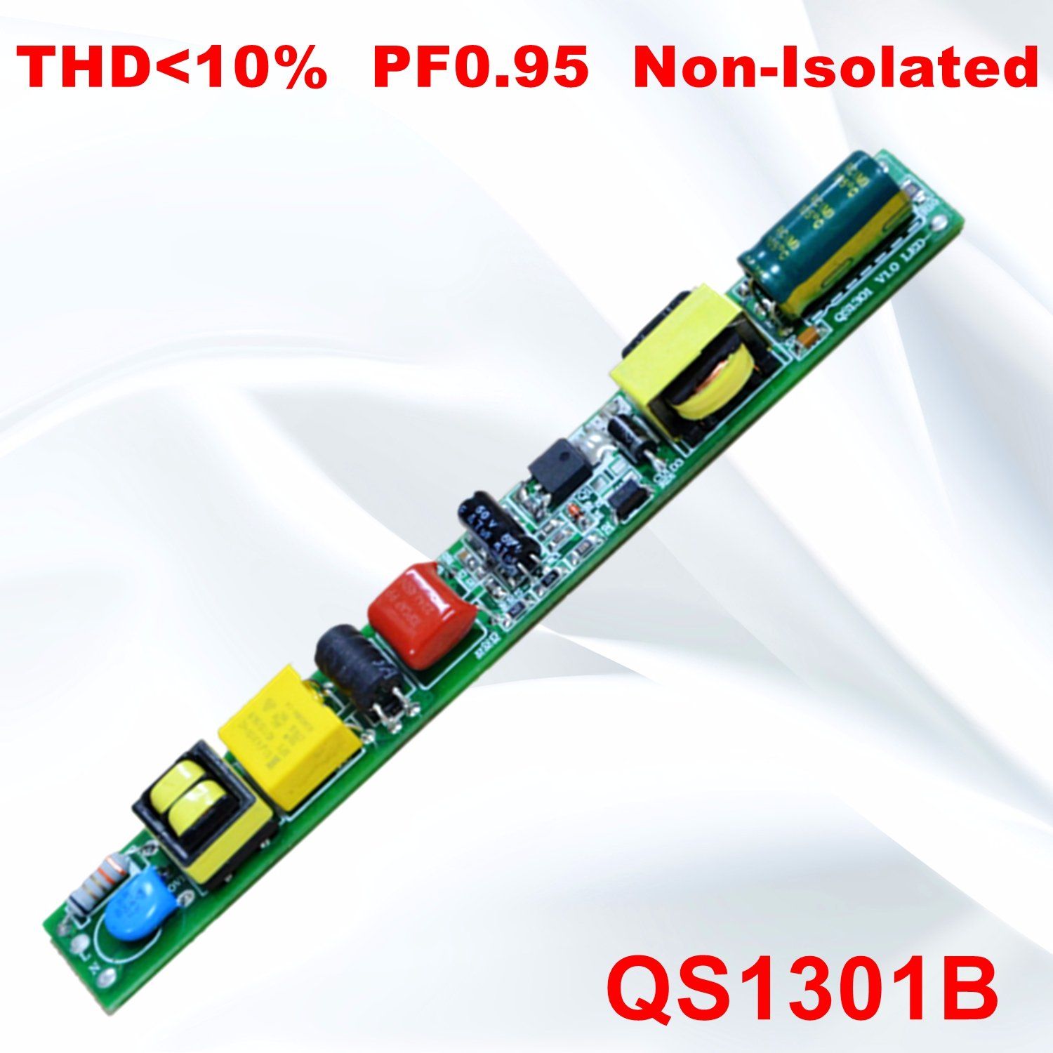 18-25W Thd<10% PF0.95 Non-Isolated LED Lamp Power Supply QS1301b